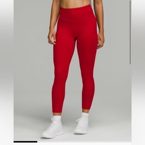 Lululemon-FAST AND FREE HR TIGHT 25” size 6